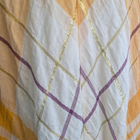 Anthropologie Holding Horses Clementine Plaid Maxi Dress Small Boho Sundress - Picture 9 of 16